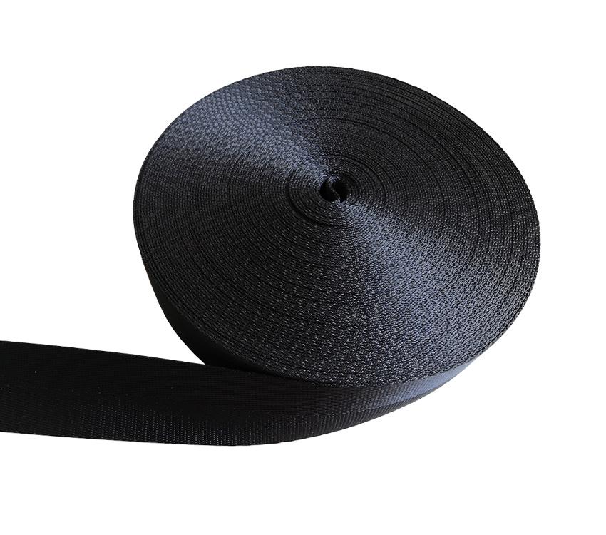 38mm black webbing