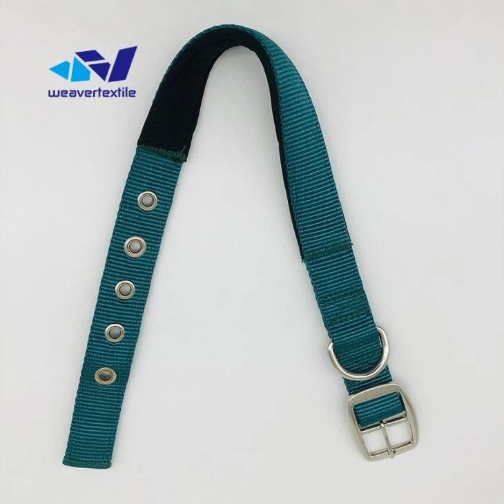 Adjustable Solid Color Nylon Collar For Dog