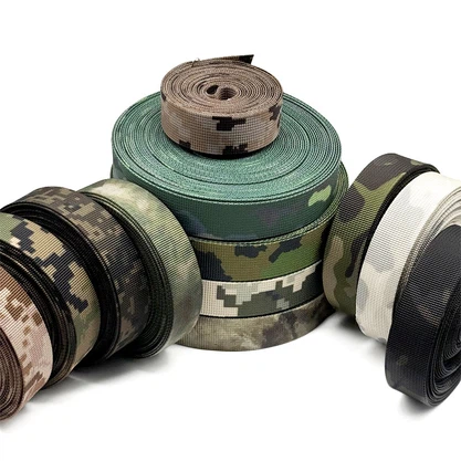 Printed camo webbing Printed camo webbing